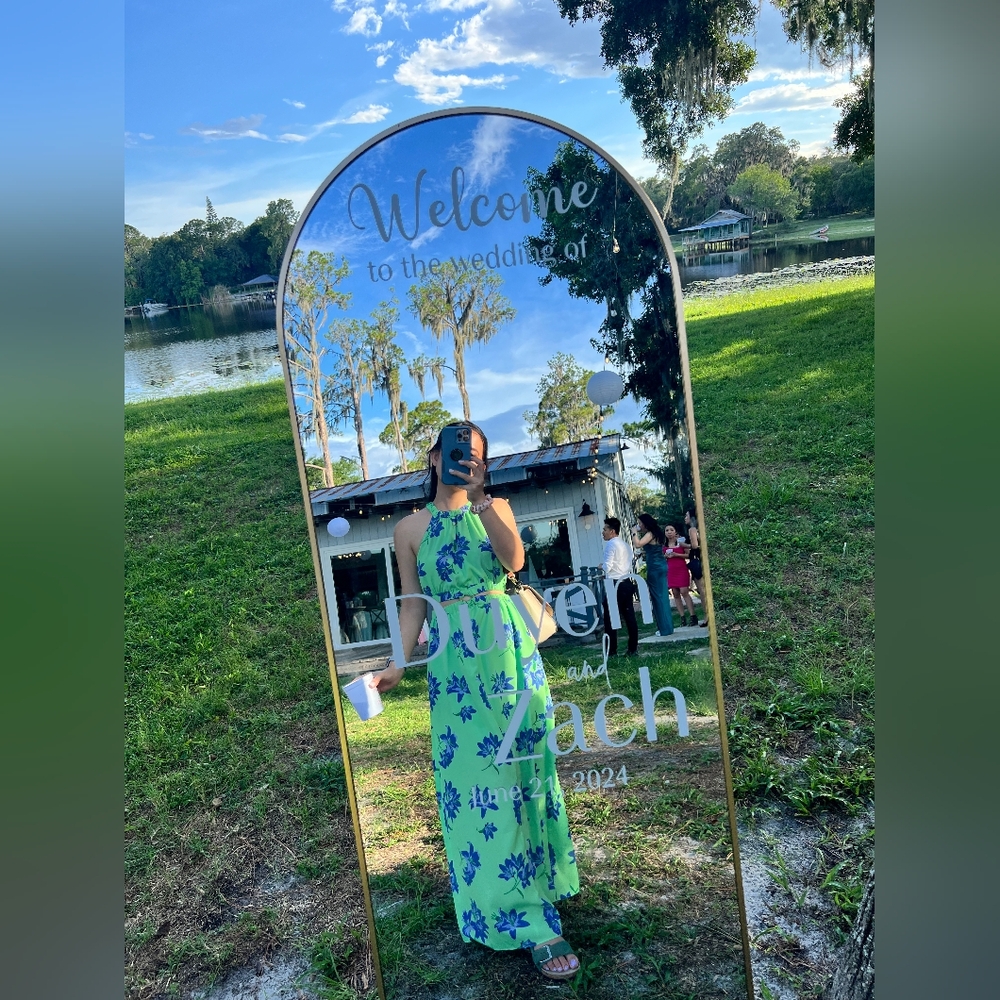 Likely Green and Blue Floral Maxi Dress